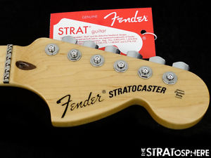 USA Fender Custom Shop NOS Pro Strat NECK + LOCKING TUNERS Stratocaster Maple