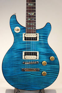 Used Gibson Custom Shop TAK Matsumoto DC Standard Aqua Blue 1st Edition 2012