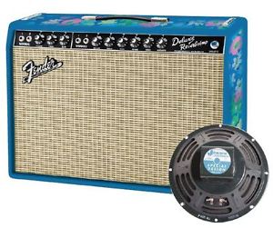 Fender LIMITED EDITION FSR '65 Deluxe Reverb Blue Flower