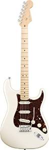 Fender American Deluxe Stratocaster, Maple Fretboard - Olympic Pearl