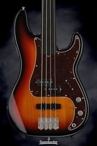 Fender Tony Franklin Fretless Precision Bass 3-Color Sunburst