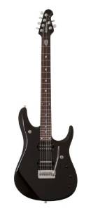 Ernie Ball Music Man Petrucci 962-01-22-00-BB-CR Family Reserve John Petrucci 6-String Electric Guitar, Opaque Black