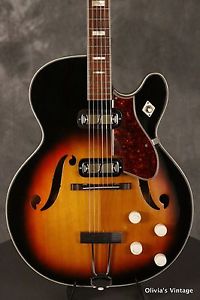 original 1960 Harmony METEOR Sunburst