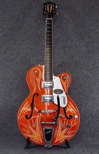 [USED]Gretsch Jimmy C Custom Pin-Striped G5120 Hollow body guitar