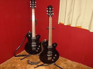 Set of 2 Yamaha AES820 & AES820 D6- Baritone Electric Guitars