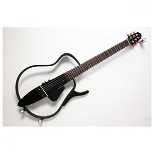 Yamaha SLG100S Silent Guitar Black Used Ecectric Acoustic Guitar Best Deal Japan