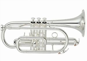 YAMAHA Standard Cornet YCR-4330GSll Silver Plating Finish EMS F/S JAPAN