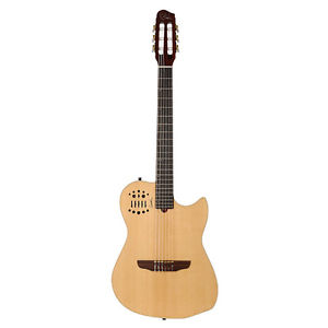 Godin MultiAc SA Synth Access Nylon Acoustic-Electric Guitar Natural HG + Bag SF