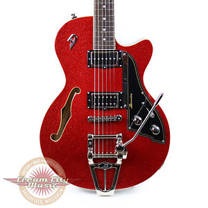 Brand New Duesenberg Starplayer TV Electric Guitar in Red Sparkle