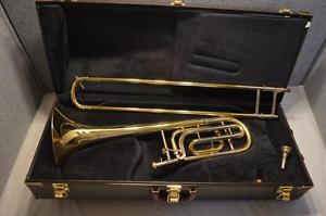 BACH 50B SERIES PROFESSIONALl BASS TROMBONE - Bb/F - 0.562" BORE - 9.5" BELL
