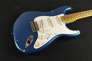 Fender Custom Shop 1958 Relic Stratocaster Maple - Blue Sparkle (338)