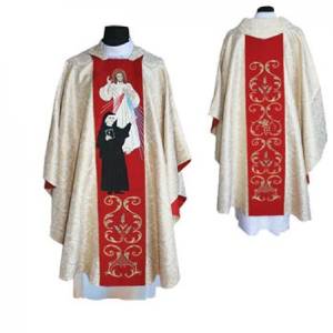 Divine Mercy & St. Faustina Chasuble
