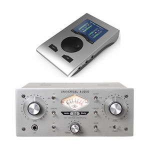 Universal Audio 710 Twin-Finity Mic Preamp & DI Box with Babyface Pro 24 Channel