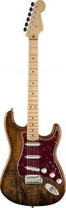 Fender Custom Shop Spalted Maple Top Artisan Stratocaster Buckeye Finish (710)