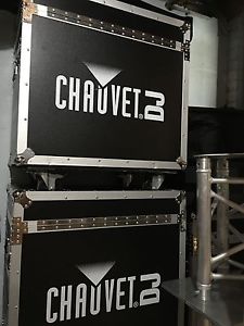 Chauvet Intimidator Wash Zoom 350 IRC LED Light Black (2-Pack)