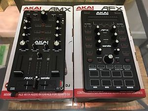 Akai AMX/AFX Combo Including Serato DVS Expansion - Custom Stands - Decksavers