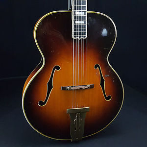 Used 1947 Gibson L5 Archtop Carved Top Guitar Original Case w/ D'Armond Pick-up