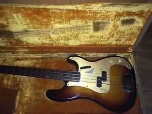 1960 Fender Percision P Bass Vintage low serial # guitar