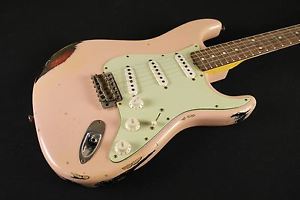 Fender Custom Shop NAMM LTD 1960 Stratocaster - Shell Pink over 3 Tone Sunburst
