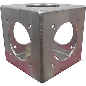 Show Solutions SP-PCB12126 6-Way Flushed 12" x 12" Box Truss Corner Block