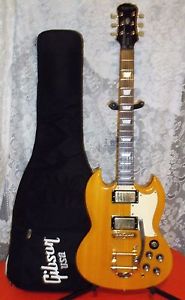 NICE 2000 EPIPHONE SG LES PAUL CUSTOM W/BIGSBY & GIG BAG LIMITED EDITION L@@K