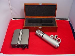 Miktek CV4 Tube Microphone w/ PS4 power supply - wood case - 7-pin cable NICE