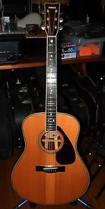 YAMAHA L-15, 1980, VG Condition Vintage Japanese Acoustic Guitar w/HC