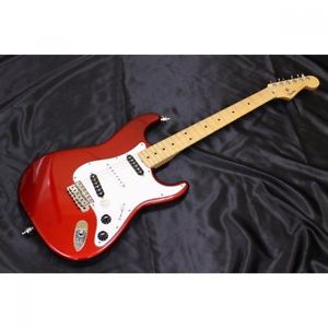 Fender Japan Standard Stratocaster Red w/soft case From JAPAN Free shipping #H79