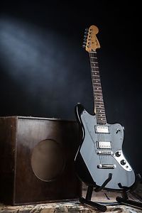 2011 FENDER BLACKTOP JAGUAR MEXICAN OFFSET GUITAR HH MIM GREAT CONDITION!