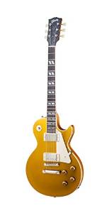 Gibson Custom Shop CSLPSLSSAGNH1 CS Les Paul Long Scale Slim Neck Solid-Body Electric Guitar, Antique Gold