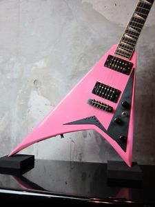 Jackson USA  Iridescent Pink 1985 Used Electric Guitar with Hard Case JP F/S
