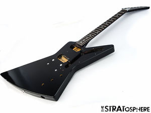 2017 Gibson USA Explorer HP BODY & NECK Project Guitar Parts American Ebony
