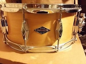 CRAVIOTTO 6.5 X 14 SOLID MAPLE NATURAL SATIN SNARE DRUM W BAG DIAMOND UNLIMITED