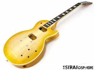 2017 Gibson USA Les Paul Traditional T BODY + NECK American Guitar Antique Burst