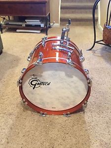 14x18 Gretsch USA Bass Drum vintage build in copper  mist lacquer