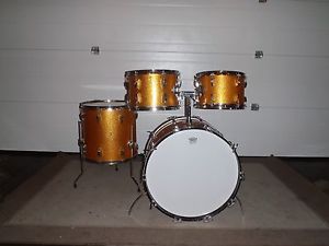 60's Gold Sparkle Ludwig Hollywood