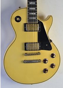 1973-1974 Gibson Les Paul Custom ~~ALPINE WHITE~~ CREAM Vintage 1970's Guitar