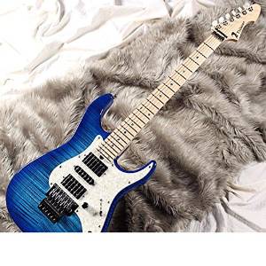 Free Shipping T's Guitars DST Classic-24f Flame Hand Selected (Trans Blue Burst) W/buzz Feiten Tuning System