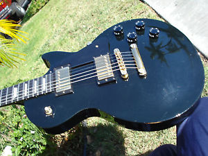 1992 Gibson Les Paul Studio Black with Ebony Fingerboard