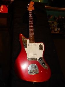 Fender Road Worn '60s Jaguar Electric Guitar Candy Apple Red