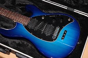 Free Shipping Music MAN Steve Morse Blue Burst Non-tremolo Electric Guitar