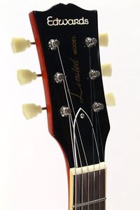EDWARDS E-LP-92SD Vintage Honey Burst Used  w/ Gigbag