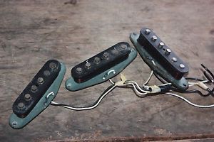 1973 1974 Fender Stratocaster guitar pickups set 5.53k 5.68k 5.81k pickup