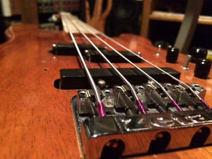 Music Man Stingray Bass heavily modded