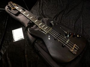Bacchus Woodline DX4 JazzBass Black Ash body 2013 Electric Bass Guitar Japan F/S