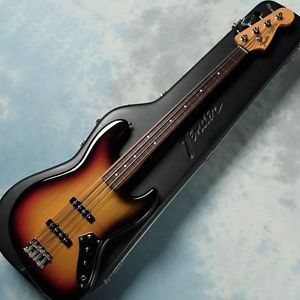 Fender Japan/62-JB Jazz Bass FL Sunburst w/hard case Bass guitar From JAPAN#G160
