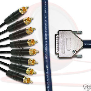 25 Pin D Sub zu RCA Kabel Serielles db-25 Van Damme Vieladriges Snake Kabelbaum