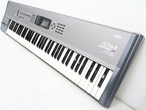 KORG N264 Music Workstation 76 Key Synthesizer RARE Classic n364 t3 m1 triton