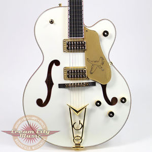 Gretsch G6139CB Center Block White Falcon  Semi Hollow  G Cadillac Fixed MINT!