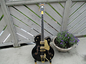 Gretsch G6136TBK Black Falcon Hollow Body Electric Guitar (Collector Owned)